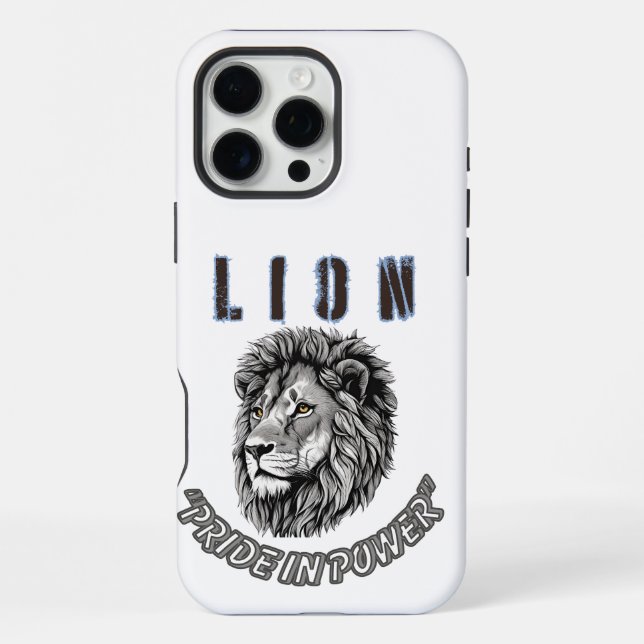 FUNDA PARA iPhone LION (Reverso )