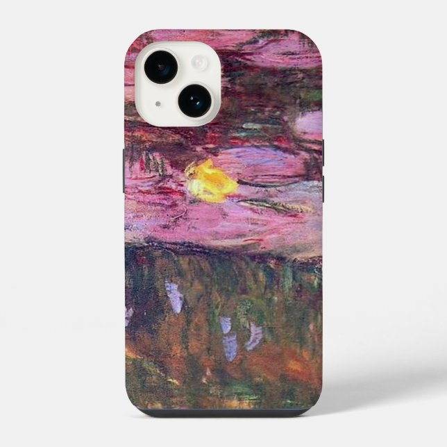 Funda Para iPhone Lirios de Agua 3 (Reverso )