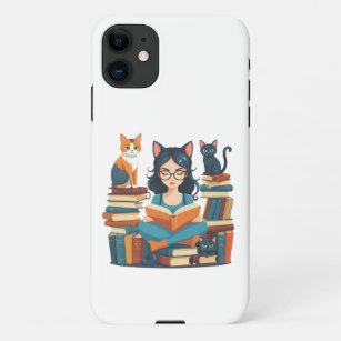 Funda Para iPhone 11 Literatura y gracia felina
