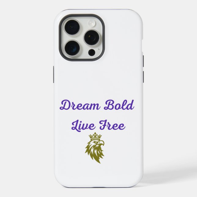 Funda para iPhone Live Free (Reverso )