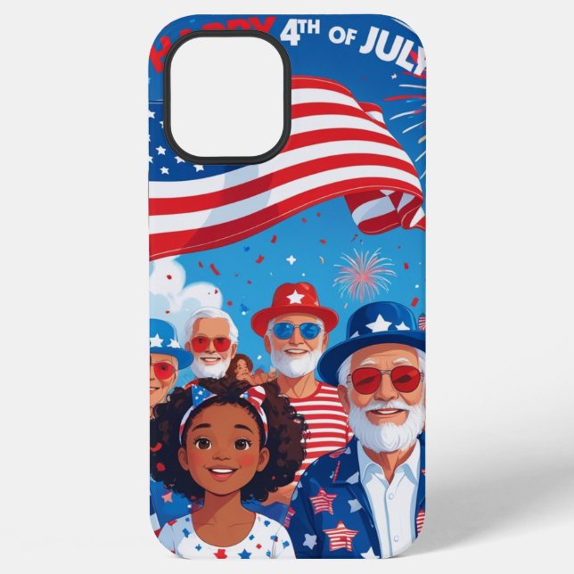 Funda Para iPhone Llama Americana (Reverso )