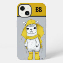 Llama Divertida en Botas de Lluvia – Humor de Play