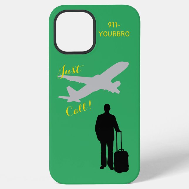 Funda Para iPhone Llamar a hermano (Reverso )