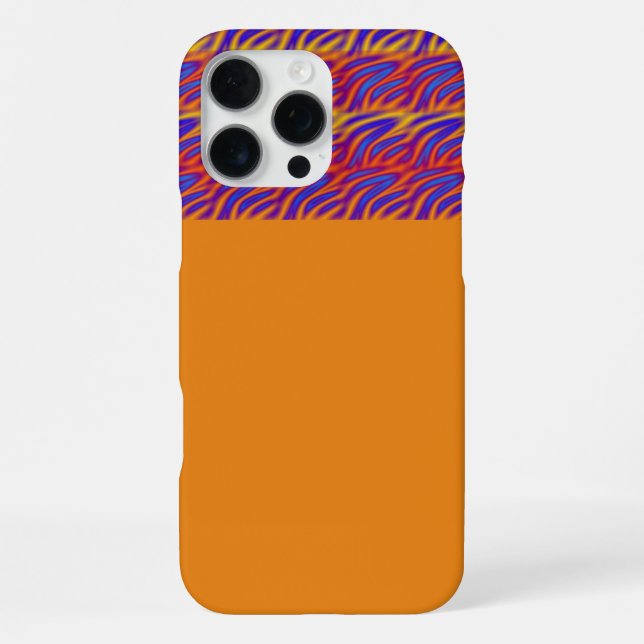 Funda Para iPhone Llamas Azules (Reverso )