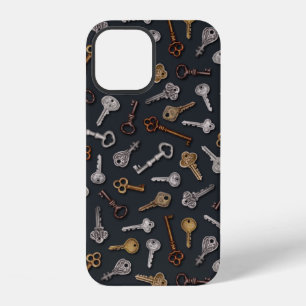 Funda Para iPhone 12 Llaves antiguas y vintage