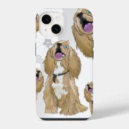 Funda Para iPhone 14 Llaves del cocker spaniel miniatura