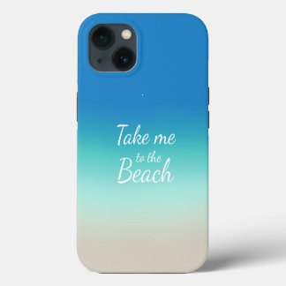 "Llévame A La Playa" Ombre Azul Moderno