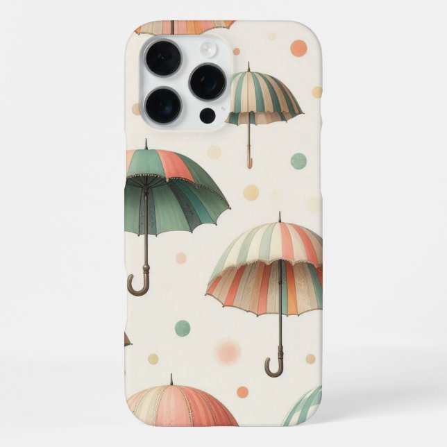 Funda Para iPhone Lluvia de Verano (Reverso )