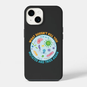Funda Para iPhone 14 Lo que no te mata silencia y trata de nuevo