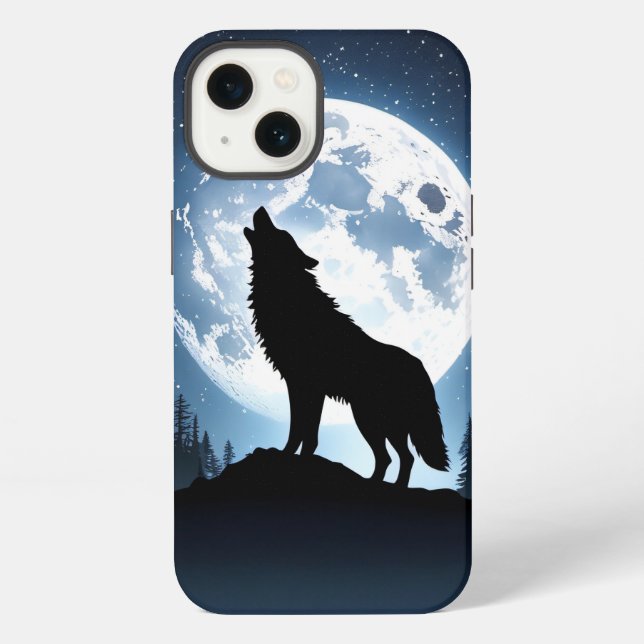 Funda Para iPhone Lobo (Reverso )