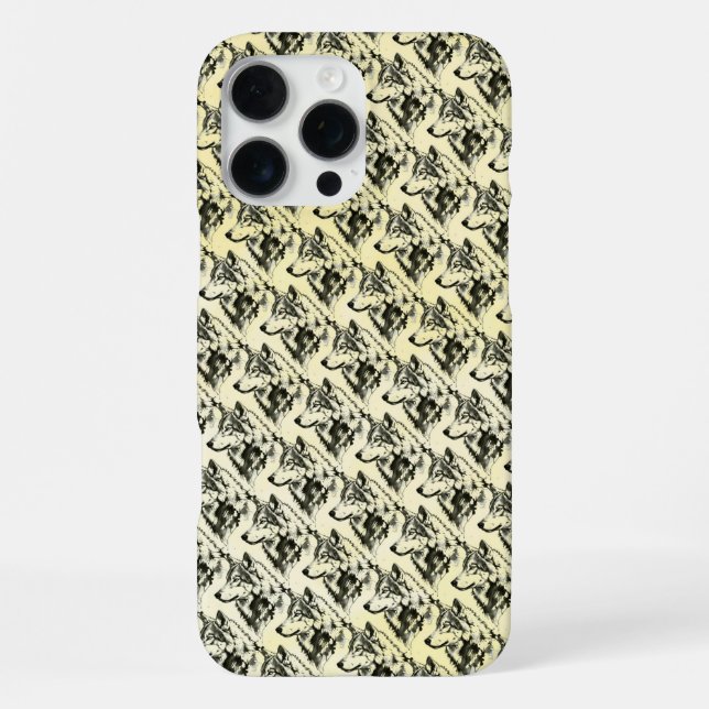 Funda Para iPhone Lobo (Reverso )