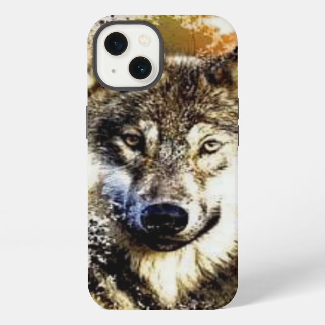 Funda Para iPhone Lobo   (Reverso )