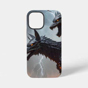 Funda Para iPhone 12 Mini Lobos Cyborg de Relámpago