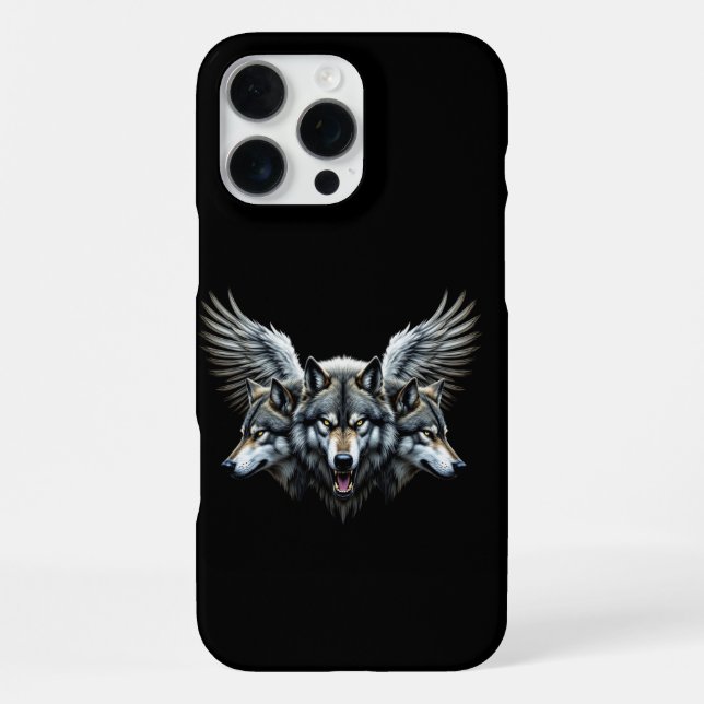 Funda Para iPhone Lobos Guardianes (Reverso )