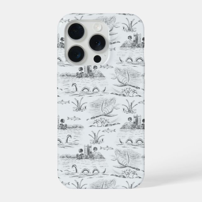 Funda Para iPhone Loch ness toile (Reverso )