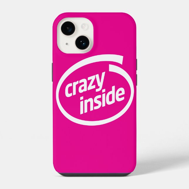 Funda Para iPhone Loco por dentro (Reverso )
