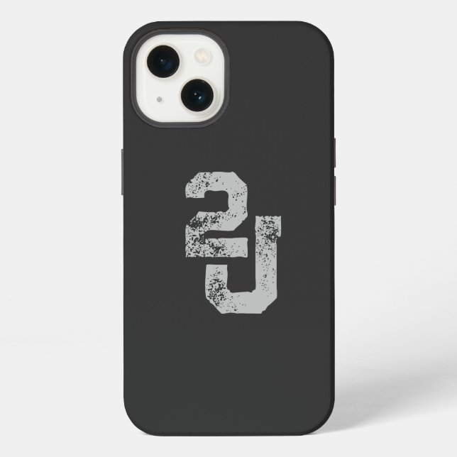 Funda Para iPhone Logo De '2J' (Reverso )