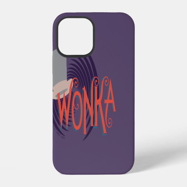 Funda Para iPhone Logo de la espiral de Wonka (Reverso )