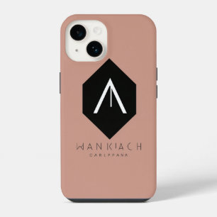 Funda Para iPhone 14 Logotipo de la empresa de arte minimalista - Moda