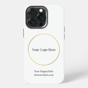 Funda Para iPhone 13 Pro Logotipo de Negocio Plantilla de Empresa Moderna
