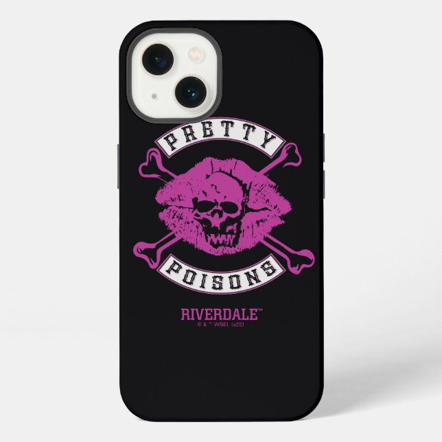Funda Para iPhone Logotipo de Pretty Poisons (Reverso )