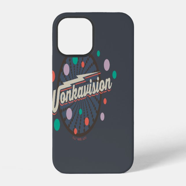 Funda Para iPhone Logotipo de Wonkavision (Reverso )