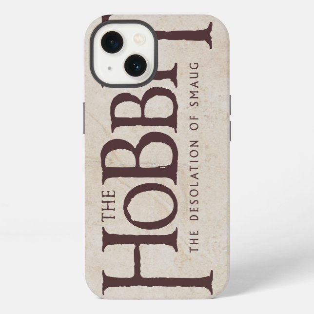 Funda Para iPhone Logotipo Hobbit - Oscuro (Reverso )
