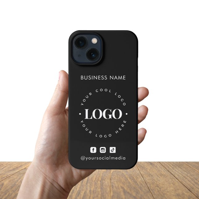 Funda Para iPhone Logotipo y medios sociales del Personalizado perso (Subido por el creador)