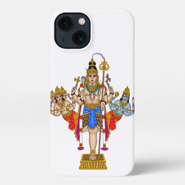Funda Para iPhone Lord Ekpada Shiva Phone Cover (Reverso )