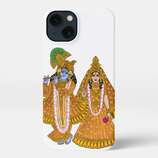 Funda Para iPhone Lord Krishna Phone Cover (Reverso )