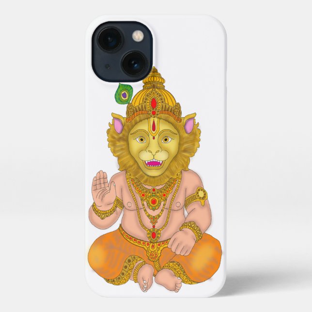 Funda Para iPhone Lord Narsimha Phone Cover (Reverso )