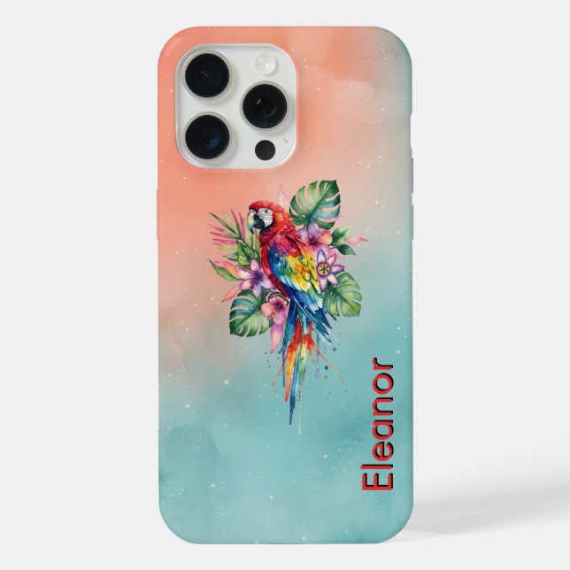 Funda Para iPhone Loro (Reverso )