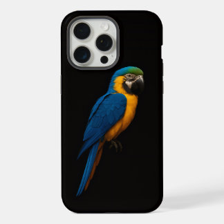 Loro Guacamayo Azul y Amarillo para iPhone 15 Pro 