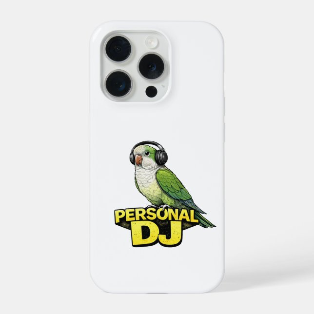 Funda Para iPhone Loro Quaker DJ Personal (Reverso )