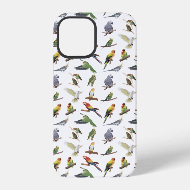 Funda Para iPhone Loros Coloridos Diversos (Reverso )
