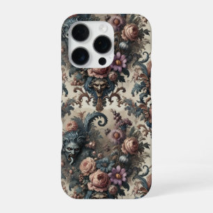 Funda Para iPhone 16 Pro Los Alimentos Formales - Diseño floral gótico