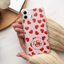 los amantes del corazón rojo sobre el nombre en mo