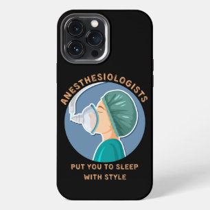 Funda Para iPhone 13 Pro Max Los anestesiólogos te ponen a dormir con estilo