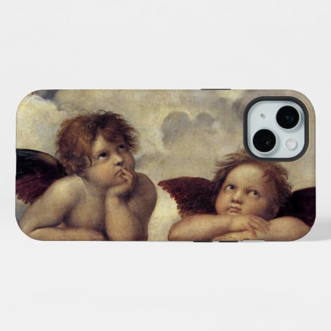 Funda Para iPhone Los ángeles de Raphael (Reverso Horizontal)