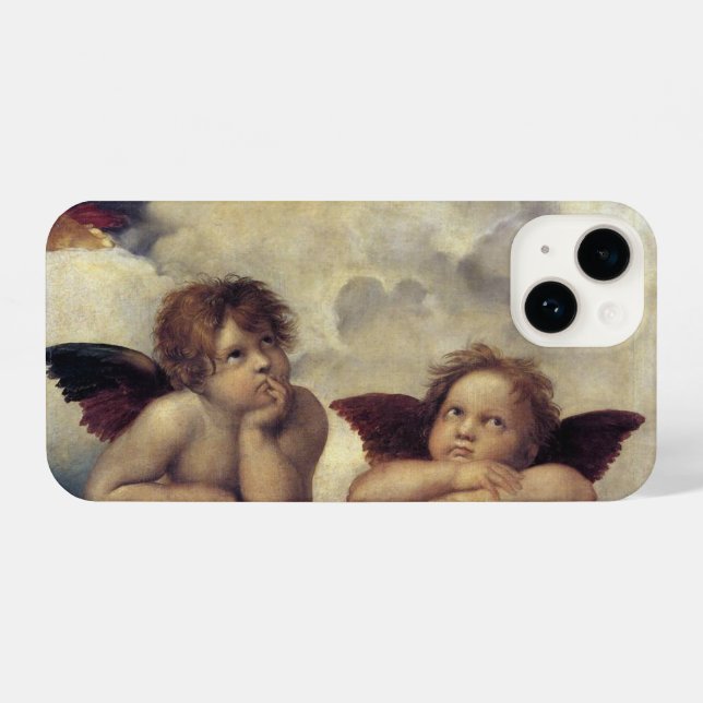 Funda Para iPhone Los ángeles de Raphael (Reverso Horizontal)
