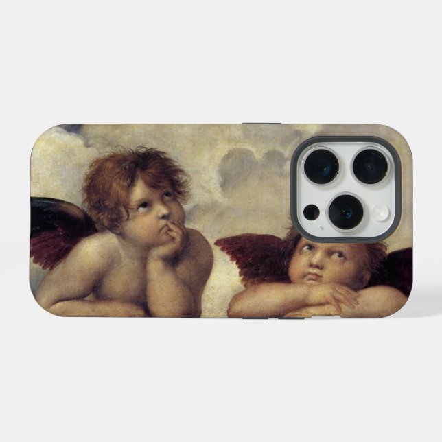 Funda Para iPhone Los ángeles de Raphael (Reverso Horizontal)