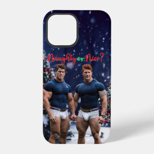 Funda Para iPhone 12 Pro Los árboles de Navidad brillantes de SlipperyJoe d