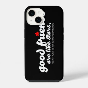 Funda Para iPhone 14 Los buenos amigos son como las estrellas