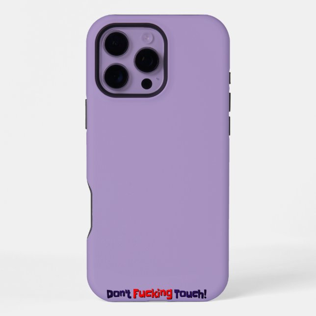 Funda Para iPhone Los casos de iPhone no tocan (Reverso )