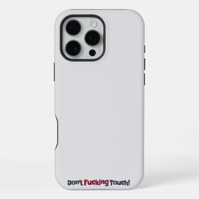 Funda Para iPhone ¡Los casos de iPhone no tocan! (Reverso )