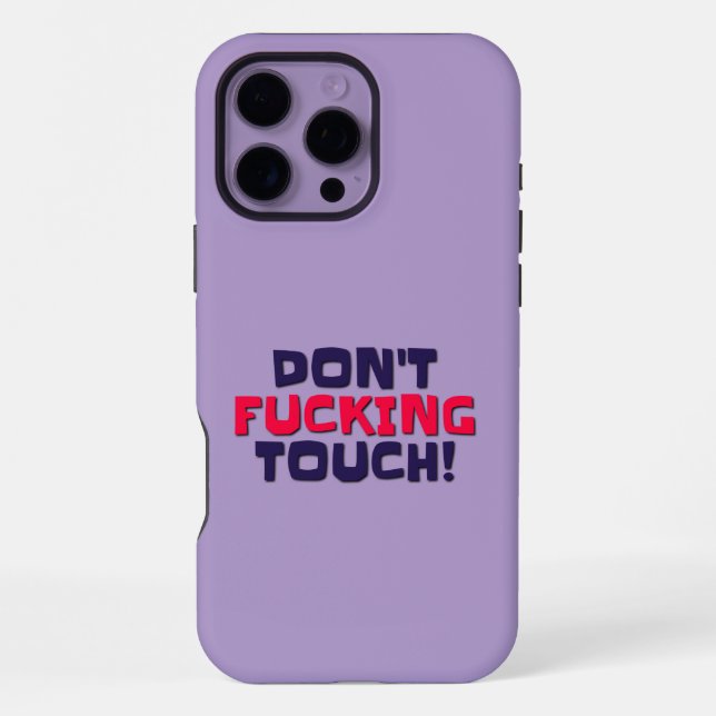 Funda Para iPhone ¡Los casos de iPhone no tocan! (Reverso )
