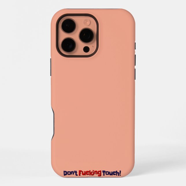 Funda Para iPhone ¡Los casos de iPhone no tocan! (Reverso )