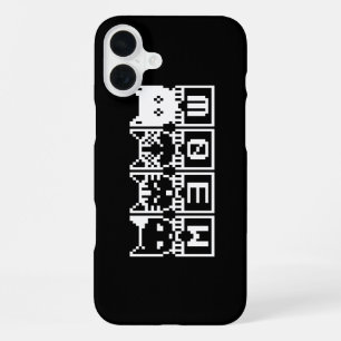 FUNDA PARA iPhone 16 PLUS LOS GATOS DE 8 BITS M30W