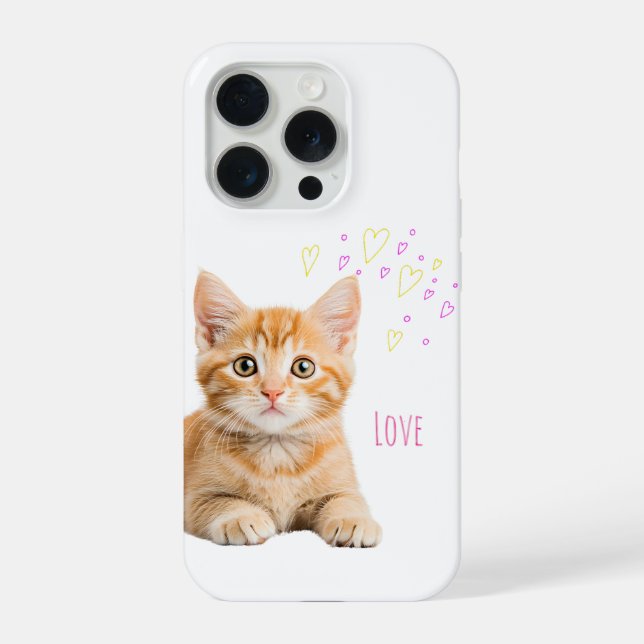 Funda Para iPhone Loveかわいい猫ちゃん♡ (Reverso )