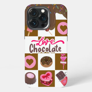 Funda Para iPhone 13 Pro Love Chocolate" Sweet Treats iPhone 13 Case – Brow